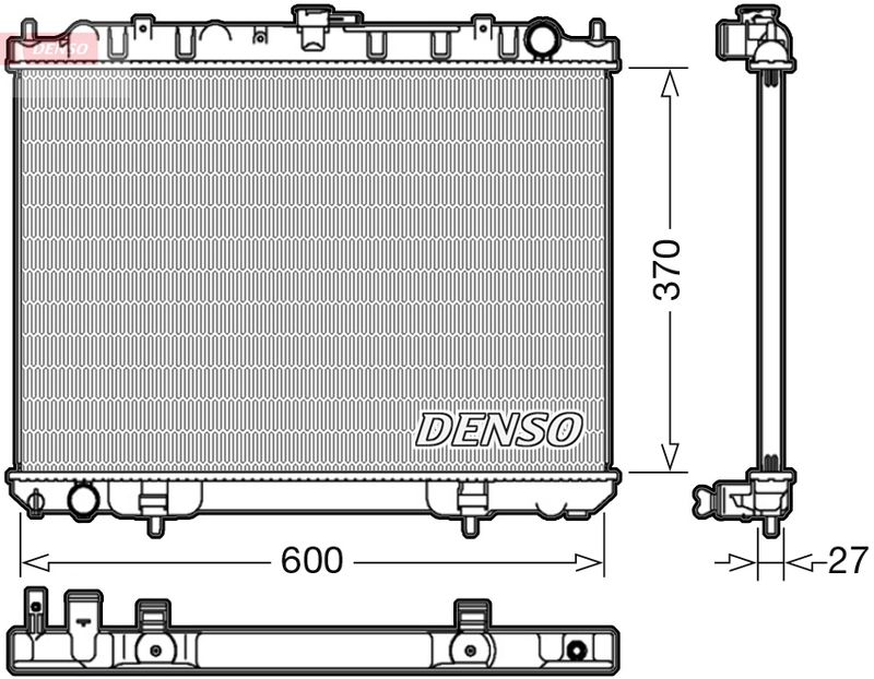 DENSO DRM46039 Radiator, engine cooling