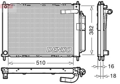 Cooling Module DENSO DRM46101