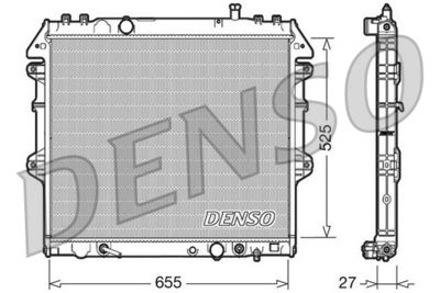 Radiator, engine cooling DENSO DRM50045