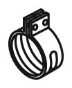 Clamping Piece, exhaust system DINEX 50916