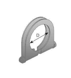 Clamping Piece, exhaust system DINEX 50924