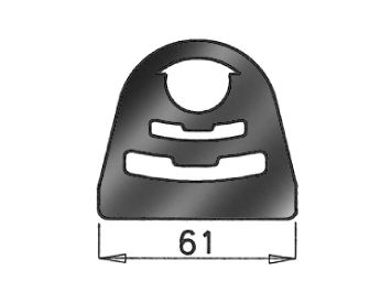 Mount, exhaust system DINEX 50985