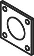 Gasket, exhaust pipe DINEX 64915