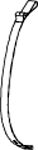 Mount, exhaust system DINEX 80805