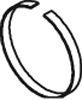 Seal Ring, exhaust pipe DINEX 80920
