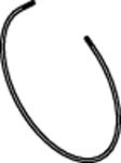 Rubber Mount, muffler DINEX 80923