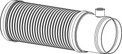 Exhaust Pipe DINEX 82229-RK