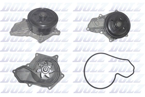 DOLZ H145 Water Pump, engine cooling