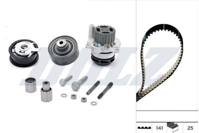 Water Pump & Timing Belt Kit DOLZ KD013