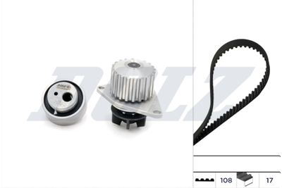 Water Pump & Timing Belt Kit DOLZ KD026