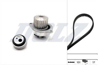 Water Pump & Timing Belt Kit DOLZ KD028
