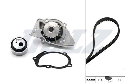 Water Pump & Timing Belt Kit DOLZ KD030