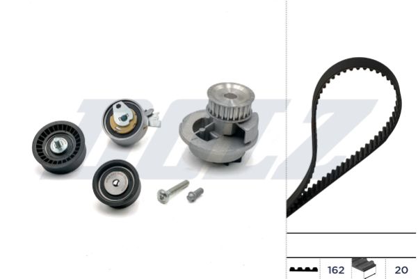 DOLZ KD069 Water Pump & Timing Belt Kit