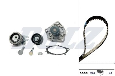 Water Pump & Timing Belt Kit DOLZ KD109