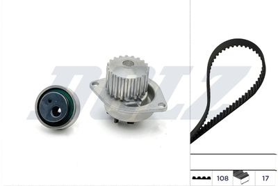Water Pump & Timing Belt Kit DOLZ KD120