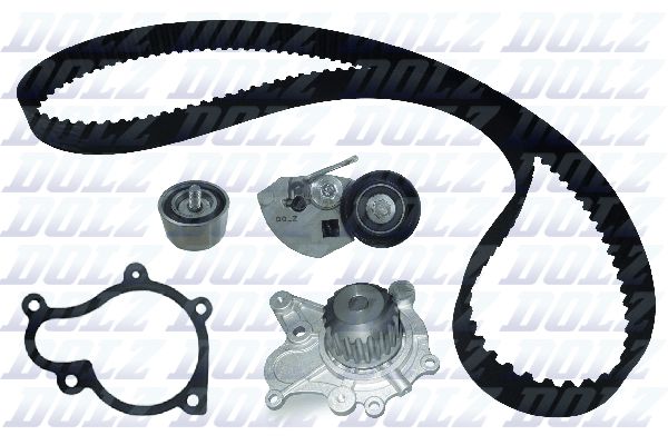 DOLZ KD172 Water Pump & Timing Belt Kit