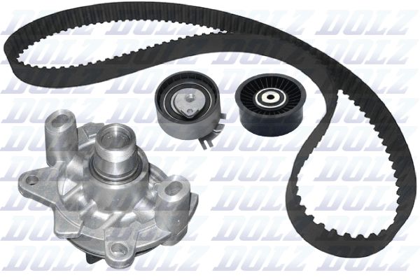 DOLZ KD241 Water Pump & Timing Belt Kit