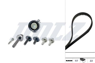 Timing Belt Kit DOLZ SKD070