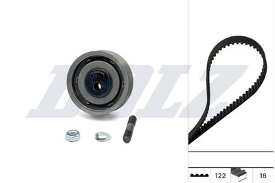 Timing Belt Kit DOLZ SKD122