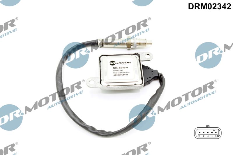 Dr.Motor Automotive DRM02342 NOx Sensor, NOx catalytic converter