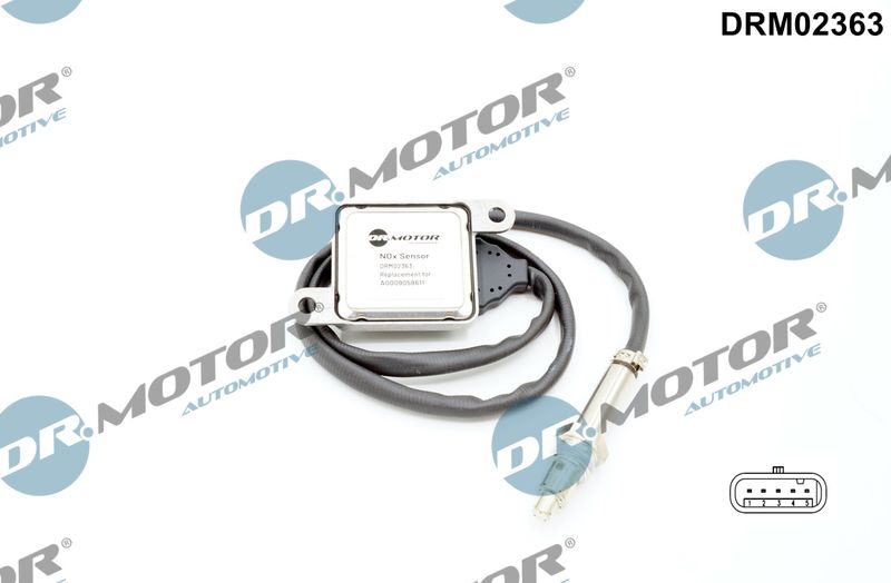 Dr.Motor Automotive DRM02363 NOx Sensor, NOx catalytic converter