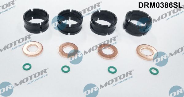 Dr.Motor Automotive DRM0386SL Seal Kit, injector nozzle