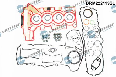 Full Gasket Kit, engine Dr.Motor Automotive DRM222119SL