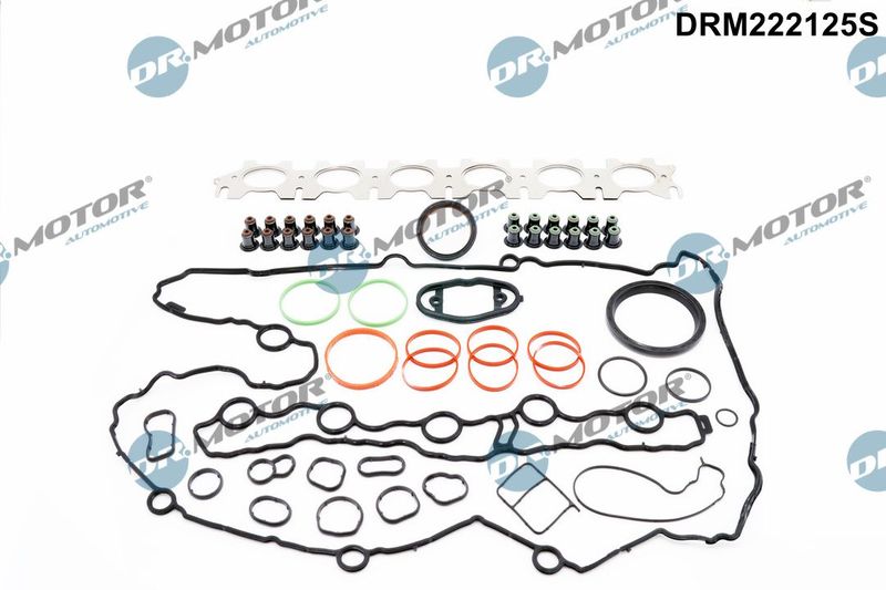 Dr.Motor Automotive DRM222125S Gasket Kit, cylinder head