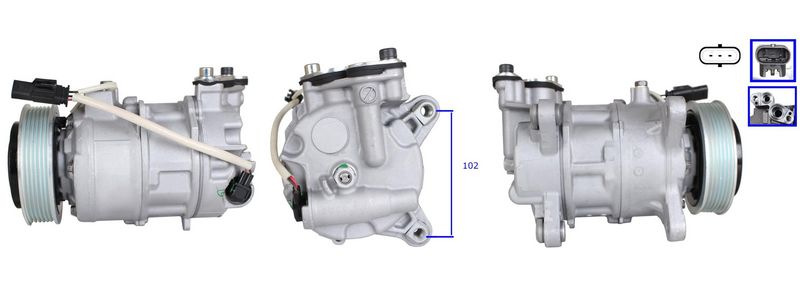 DRI 700511052 Compressor, air conditioning