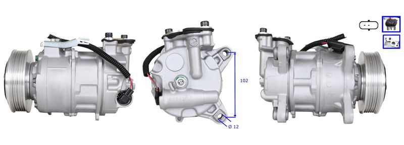 DRI 700511053 Compressor, air conditioning