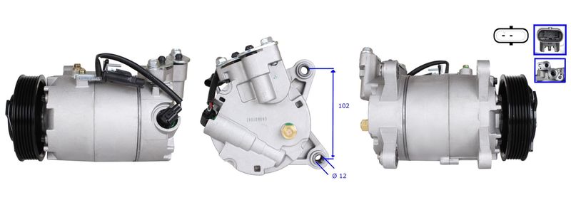 DRI 700511093 Compressor, air conditioning