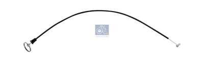 Cable Pull, stowage box flap opener DT Spare Parts 1.23540