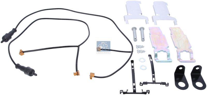 DT Spare Parts 10.34145 Warning Contact, brake pad wear (high performance brakes)