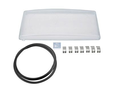 Diffusing Lens, headlight DT Spare Parts 3.31022