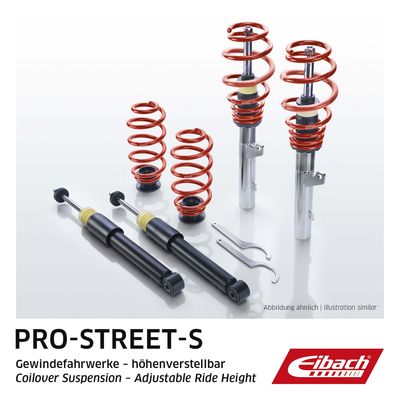 Suspension Kit, springs/shock absorbers EIBACH PSS65-75-008-04-22