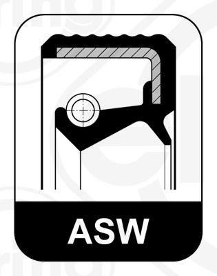 ELRING 222.880 Shaft Seal, manual transmission