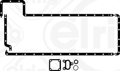 Gasket Set, oil sump ELRING 282.619
