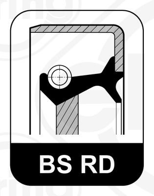 Shaft Seal, crankshaft ELRING 288.039