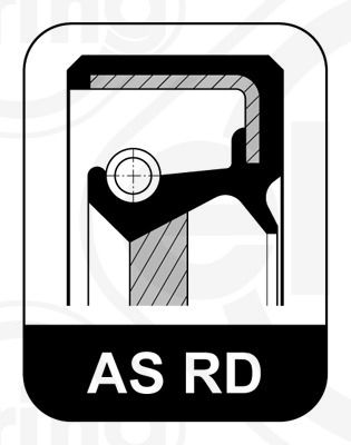 ELRING 434.860 Shaft Seal, crankshaft