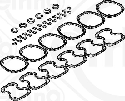 Gasket Set, cylinder head cover ELRING 570.478