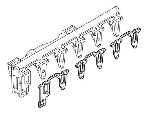 ELRING 867.150 Gasket Set, EGR system