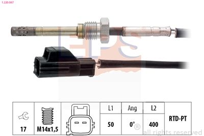 Sensor, exhaust gas temperature EPS 1.220.087