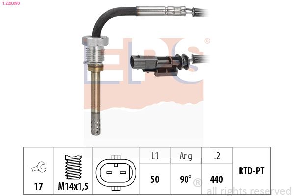EPS 1.220.090 Sensor, exhaust gas temperature