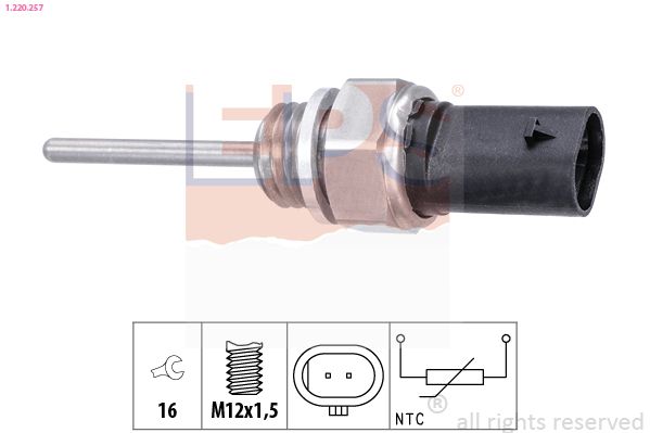 EPS 1.220.257 Sensor, exhaust gas temperature