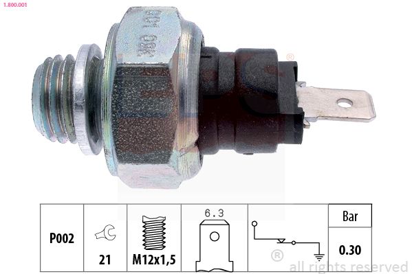 EPS 1.800.001 Oil Pressure Switch