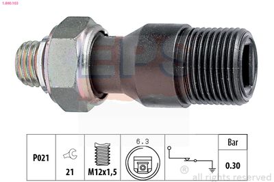 Oil Pressure Switch EPS 1.800.103
