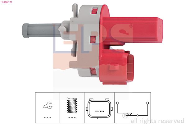 EPS 1.810.171 Switch, clutch control (cruise control)
