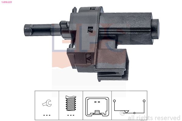 EPS 1.810.221 Switch, clutch control (cruise control)