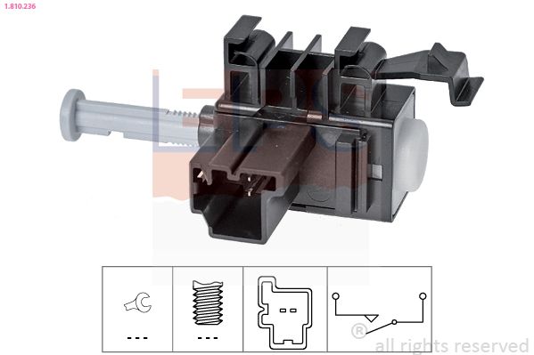 EPS 1.810.236 Switch, clutch control (cruise control)