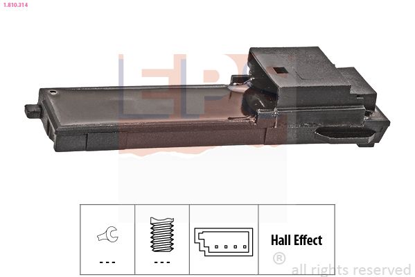 EPS 1.810.314 Switch, clutch control (cruise control)